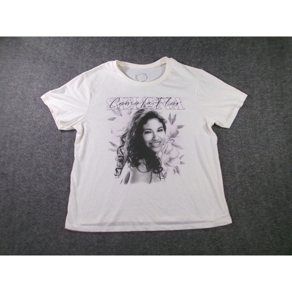 Selena Shirt Mens Large Tie Dye Bidi Bidi Bom BomComo La Flor Music Concert Tour